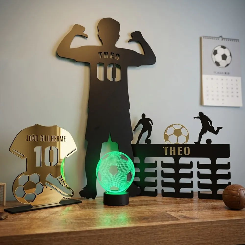 KIT Decorativo Futebol Personalizado
